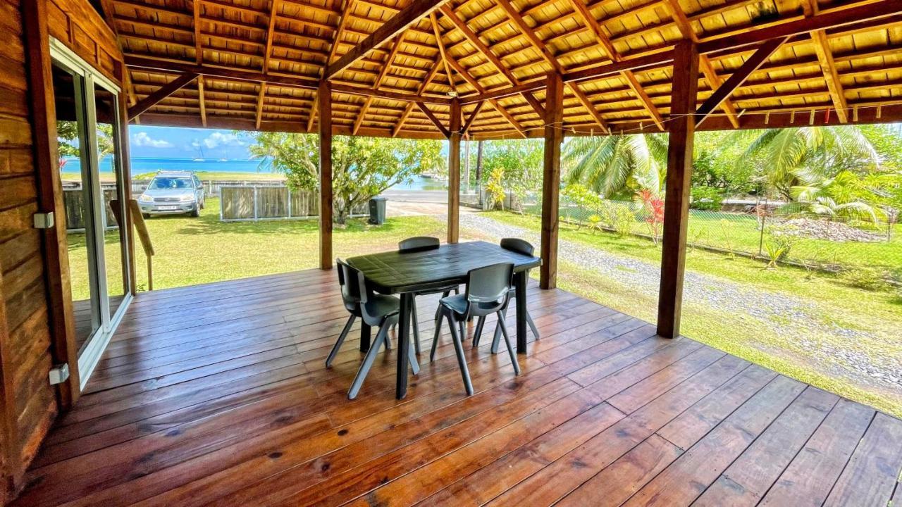 Вилла Raiatea - Bungalow Nautilus Lagoon Утуроа Экстерьер фото