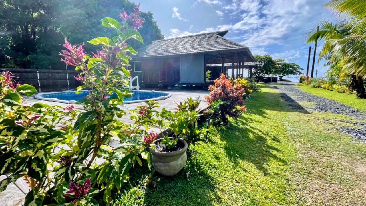 Вилла Raiatea - Bungalow Nautilus Lagoon Утуроа Экстерьер фото